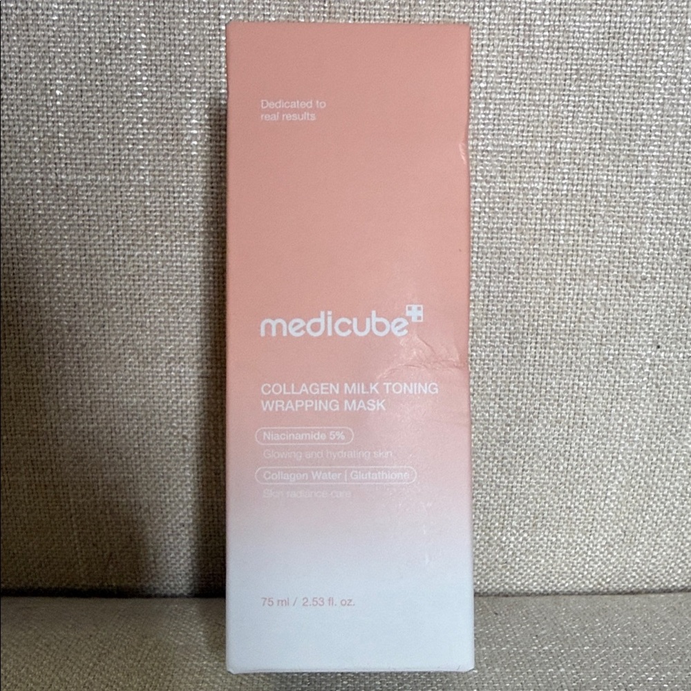 Medicube Collagen Milk Toning Wrapping Mask - Peach